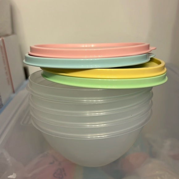 Tupperware Other - NEW Tupperware 4 piece bowl set with lids